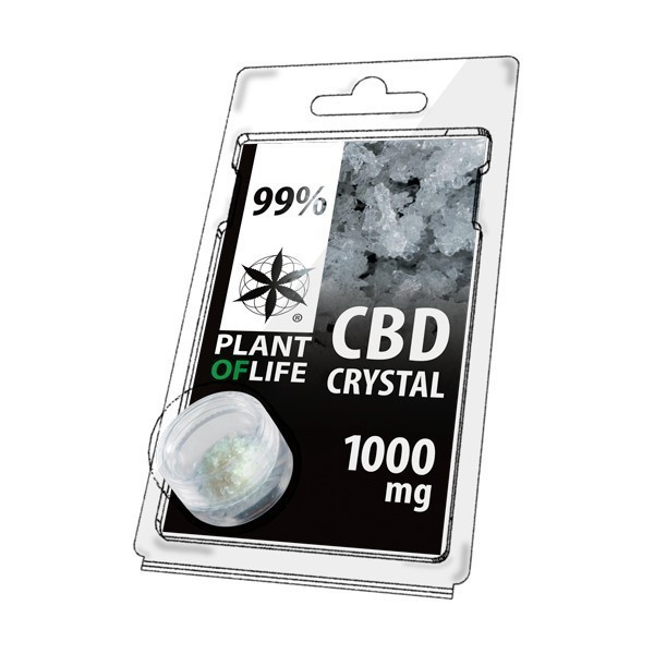 Cristaux CBD 99% 1000mg | PLANT OF LIFE