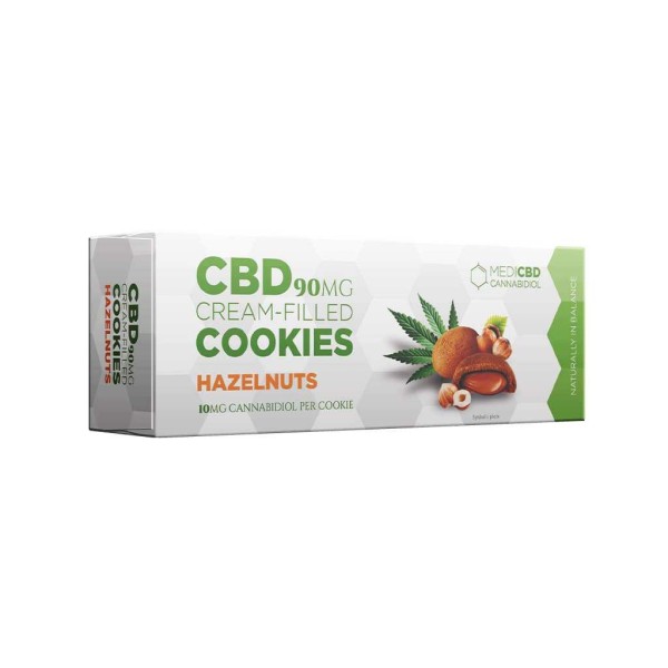 Cookies chocolat CBD & crème noisette | MEDICBD