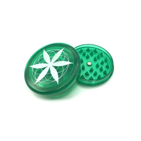 Grinder 60mm feuille cannabis | PLANT OF LIFE