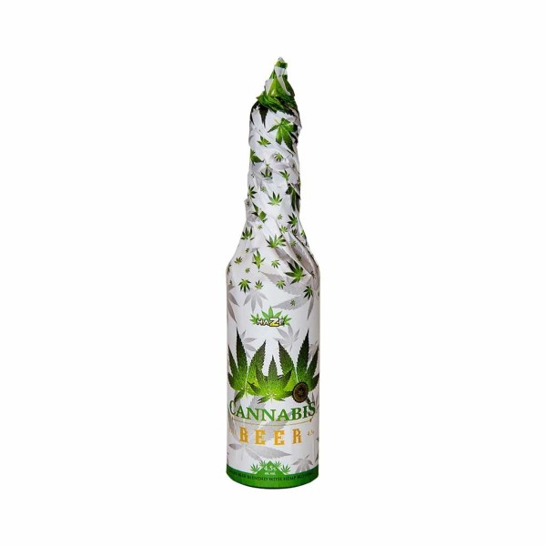 Bière CBD - bouteille habillée 33cl | MULTITRANCE & HAZE