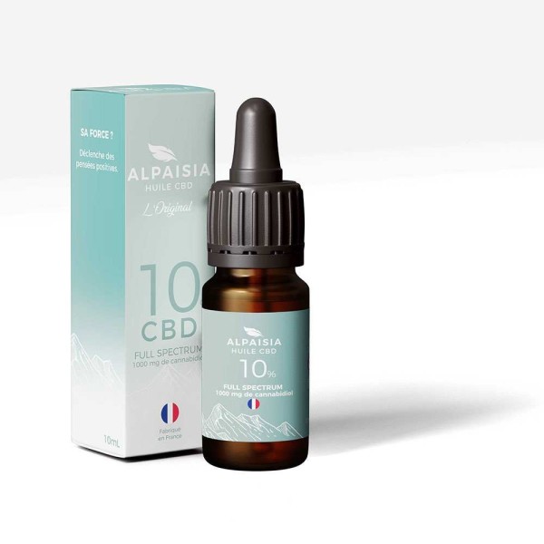 Huile CBD 10% full spectrum | ALPAISIA L'ORIGINAL