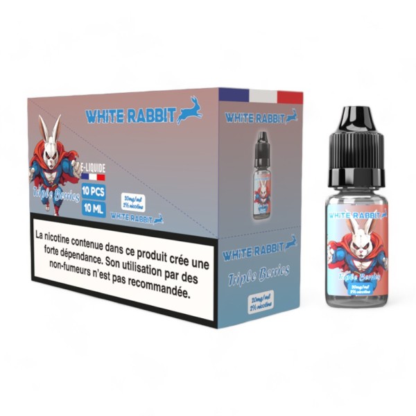 E-liquide White Rabbit 2% Triple Berries 10ml