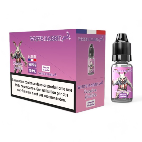 E-liquide White Rabbit 2% Passion Bubble 10ml