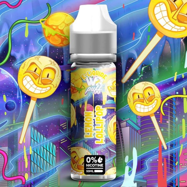 WHITE RABBIT E-liquide Lemon Lollipop 50ml