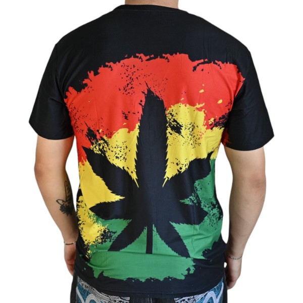 T-shirt Cannabis Rasta