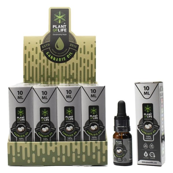 Huile CBD 10% full spectrum coco | PLANT OF LIFE