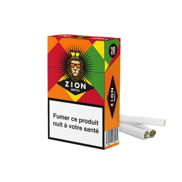 Cigarettes Chanvre Amnesia CBD ZION