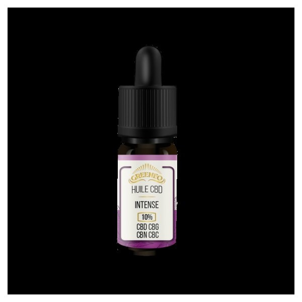 Huile CBD broad spectrum 10% intense | GREENEO