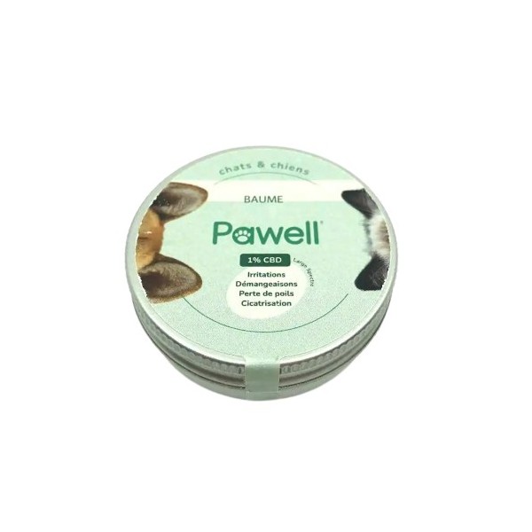 Baume CBD apaisant animaux | PAWELL