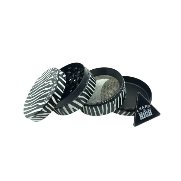 Grinder 50mm zebra | CHAMP HIGH