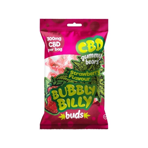 Bonbon CBD fraise | BUBBLY BILLY