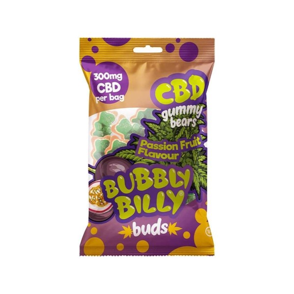 Bonbon CBD fruit de la passion | BUBBLY BILLY